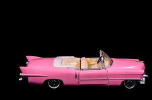 Pink toy car photo