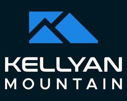 KM letter monogram mountain sport logo design. vector