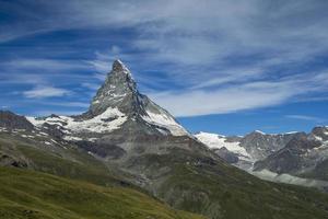 matterhorn mountian in switzerland photo