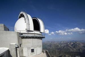 pic du midi mountain peak observatory, pyrenees france photo