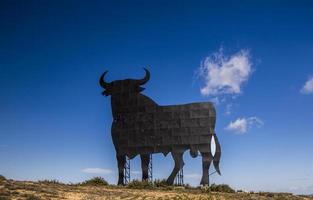 spanish bull sign photo