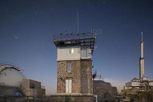 pic du midi mountain peak observatory, pyrenees france photo