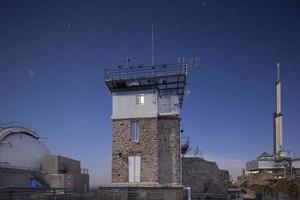 pic du midi mountain peak observatory, pyrenees france photo