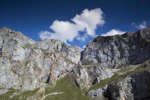 mountains in the picos de europa, spain photo