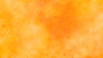 Colorful orange fire unicorn girly grunge on paper texture. Art paint blots background. Fantasy fire light orange watercolor bokeh paper texture. Beautiful grunge with dots. Space for text. photo