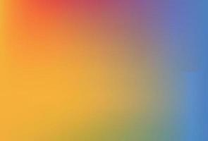 Smooth and blurry colorful gradient mesh background. Modern bright rainbow colors. Easy editable soft colored vector banner template