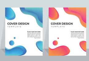 Dynamic style banner design gradient elements. Creative illustration for poster, page, cover, annual report and promotion template. for social media ads. vector