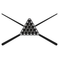 Billiard icon vector