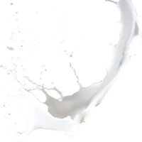 splash of milk. Generative AI. png