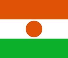 Simple flag Correct size, proportion, colors. vector