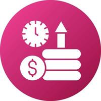 Making Money Icon Style vector