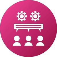 Customer Collaboration Icon Style vector