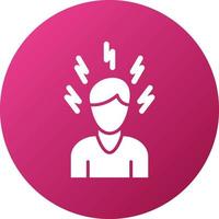 Stress Icon Style vector