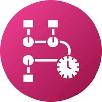 Chronology Icon Style vector