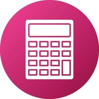 Calculator Icon Style vector