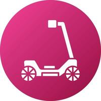 micromovilidad icono estilo vector