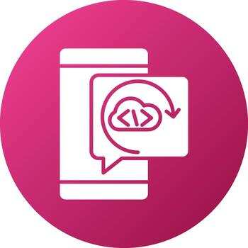 estilo de icono de refactorización de código vector