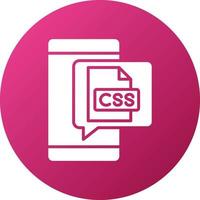 Css Icon Style vector