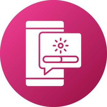 estilo de icono de carga vector