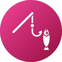 Fishing Icon Style vector