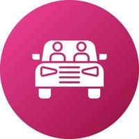 Carpool Icon Style vector