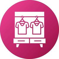 Clothing Rack Icon Style vector