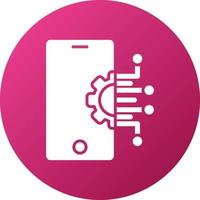 Mobile Technology Icon Style vector