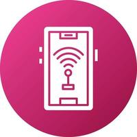 Wifi Tethering Icon Style vector