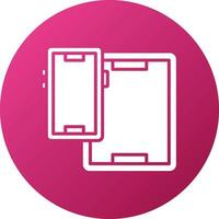 Devices Icon Style vector