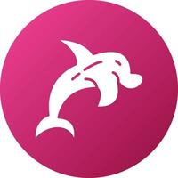 Dolphin Icon Style vector