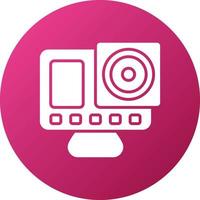 Go Pro Icon Style vector