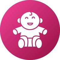 Baby Icon Style vector