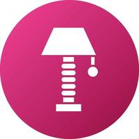 Neon Lamp Icon Style vector