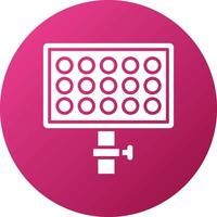 Led Panel Icon Style vector