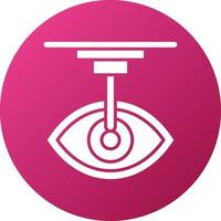 Laser Vision Correction Icon Style vector
