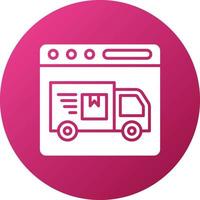 Express Shipping Icon Style vector