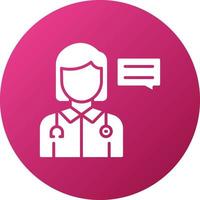 Expert Advice Icon Style vector