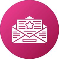 Invitation Icon Style vector