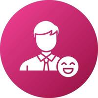 Happy Icon Style vector