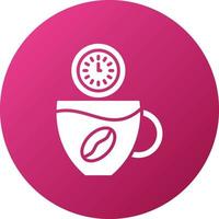 Coffee Time Icon Style vector