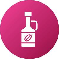 Coffee Syrup Icon Style vector