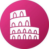 Colosseum Icon Style vector