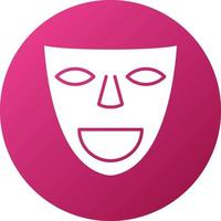 Theater Masks Icon Style vector