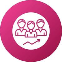 Demographic Icon Style vector