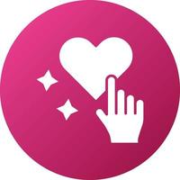 Please Like Icon Style vector