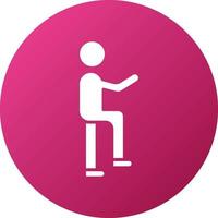 Body Language Icon Style vector