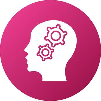 Problem Solving Icon Style vector