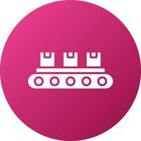 Conveyor Belt Icon Style vector