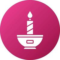 Candle Icon Style vector