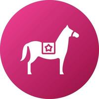 Dark Horse Icon Style vector